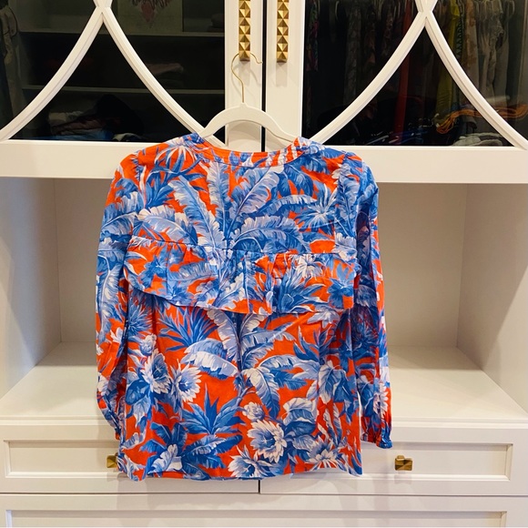 J Crew popover top with all the feminine details… - Picture 2 of 2